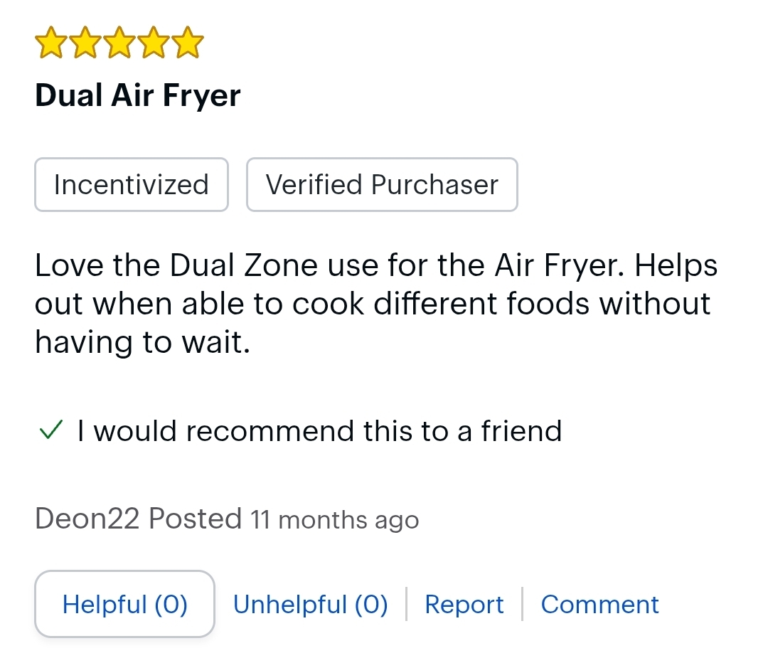 Customer Review