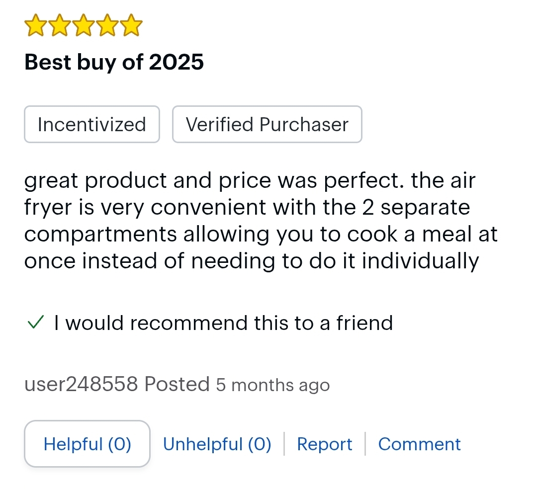 Customer Review