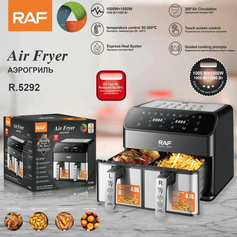 RAF Dual Basket Air Fryer