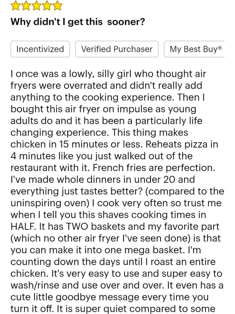 Customer Review
